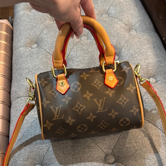 Brown Monogram Handbag - Picture 2 of 4